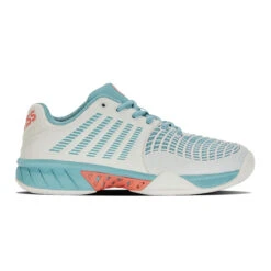 K-Swiss Express Light 3 AC Allcourtschuh Damen - Weiß, Mint -Tennis-Peters 02231000 0 1