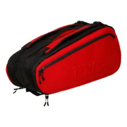 Wilson Clash Super Tour Schlägertasche 9er - Rot -Tennis-Peters 0227600000 000