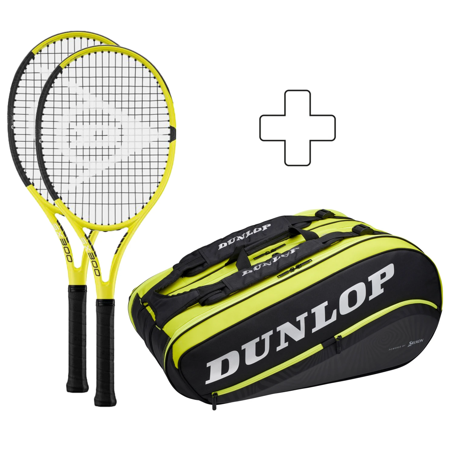 Dunlop 2x SX 300 Plus Schlägertasche 1 Dunlop 2x SX 300 Plus Schlägertasche