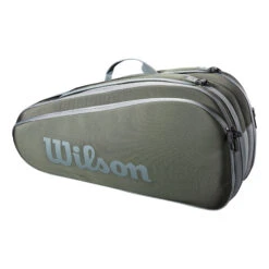 Wilson Tour Schlägertasche 6er - Dunkelgrün -Tennis-Peters 0235500000 0 1