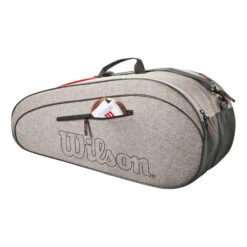 Wilson Team Schlägertasche 6er - Grau 9 Wilson Team Schlägertasche 6er - Grau -Tennis-Peters 0235700000 10