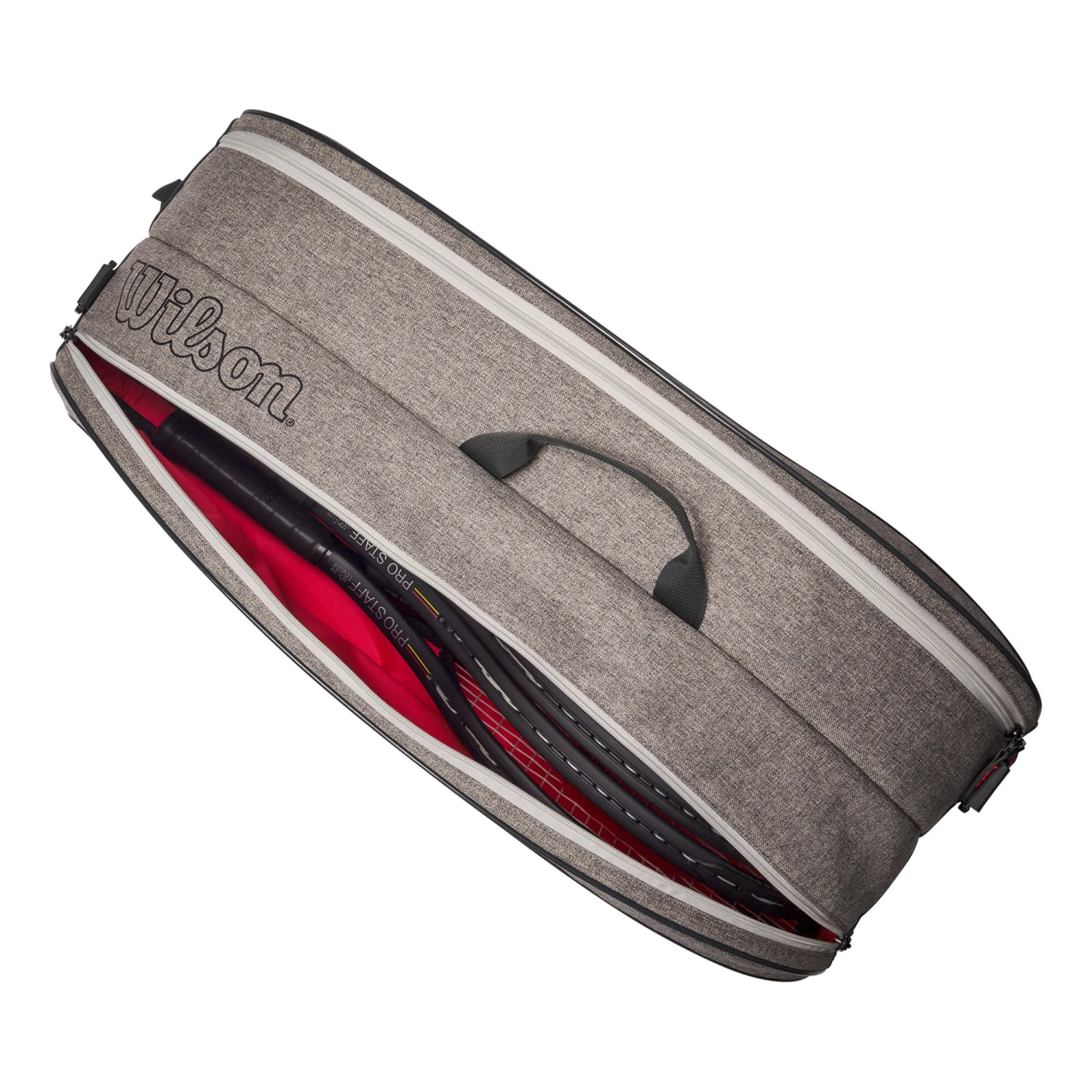 Wilson Team Schlägertasche 6er - Grau 1 Wilson Team Schlägertasche 6er - Grau