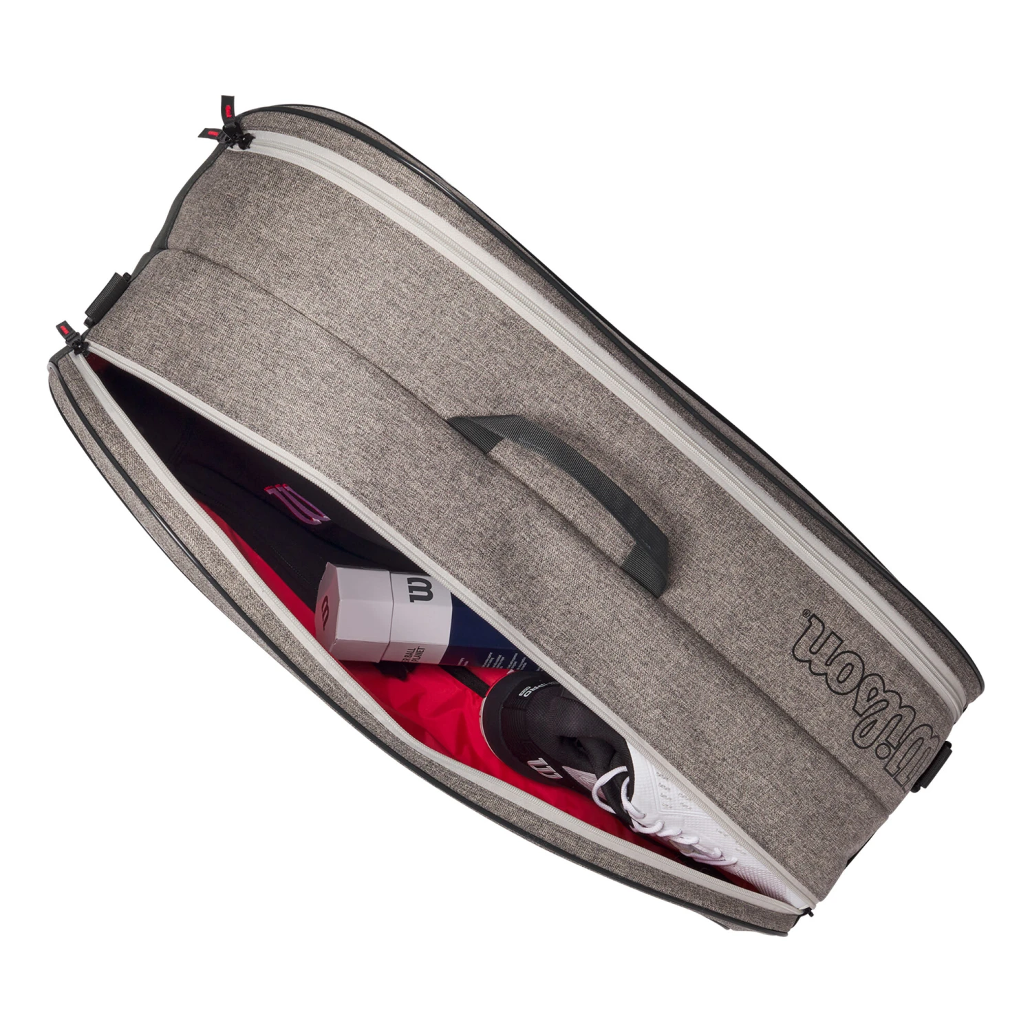 Wilson Team Schlägertasche 6er - Grau 2 Wilson Team Schlägertasche 6er - Grau – Bild 2