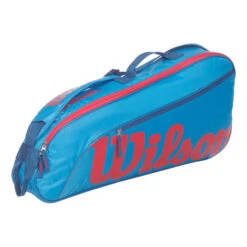 Wilson Junior Schlägertasche 3er - Blau, Orange -Tennis-Peters 0236700000 000