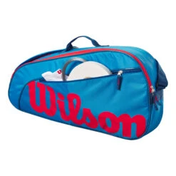 Wilson Junior Schlägertasche 3er - Blau, Orange -Tennis-Peters 0236700000 0 2
