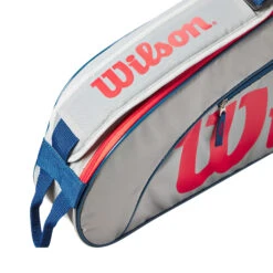 Wilson Junior Schlägertasche 3er - Grau, Rot -Tennis-Peters 0236800000 13
