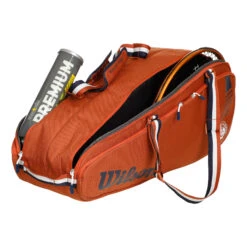 Wilson Roland Garros Team Schlägertasche 6er - Orange -Tennis-Peters 0237300000 10