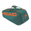 Head Pro Racquet Bag L Schlägertasche - Grün, Orange
