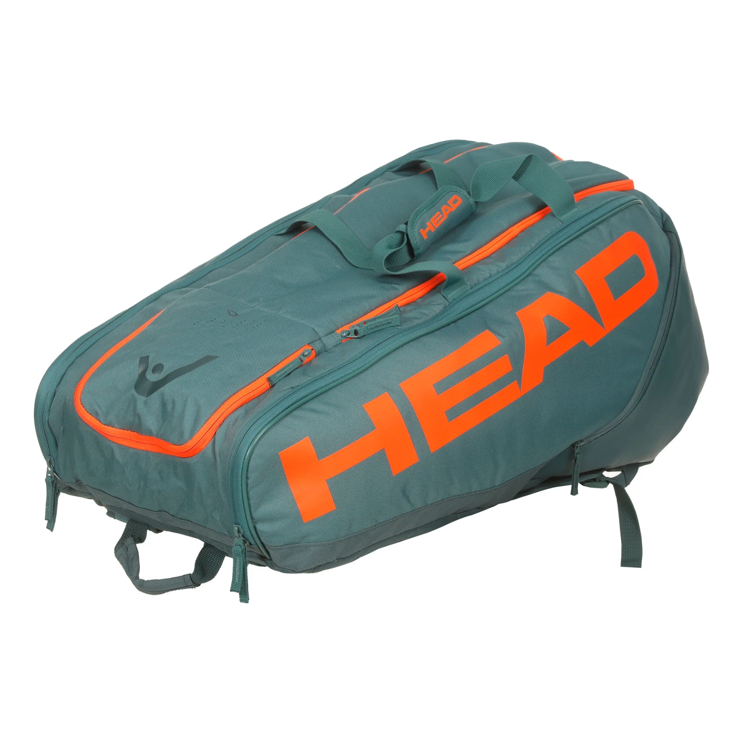 Head Pro Racquet Bag XL Schlägertasche - Grün, Orange 2 Head Pro Racquet Bag XL Schlägertasche - Grün, Orange – Bild 2
