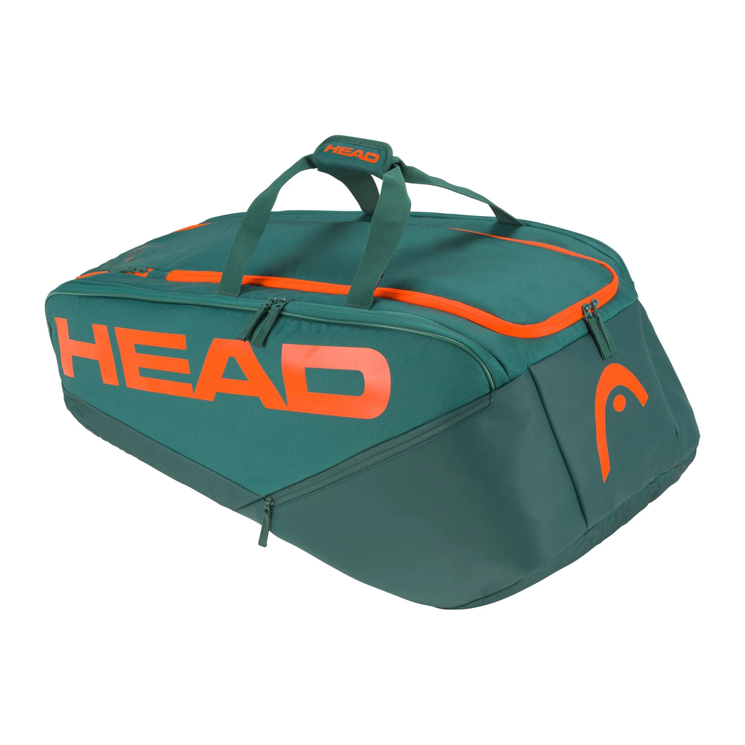 Head Pro Racquet Bag XL Schlägertasche - Grün, Orange 1 Head Pro Racquet Bag XL Schlägertasche - Grün, Orange