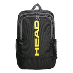 Head Base 17L Rucksack - Schwarz, Gelb -Tennis-Peters 0248600000 000