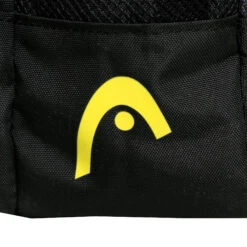 Head Base 17L Rucksack - Schwarz, Gelb -Tennis-Peters 0248600000 12