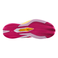 Wilson Rush Pro 4.0 Sandplatzschuh Damen - Pink, Gelb