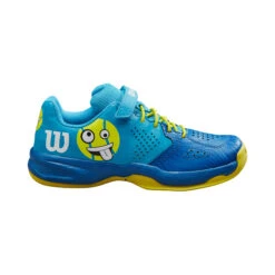 Wilson Kaos EMO Allcourtschuh Kinder - Blau, Gelb -Tennis-Peters 02657000 0 1