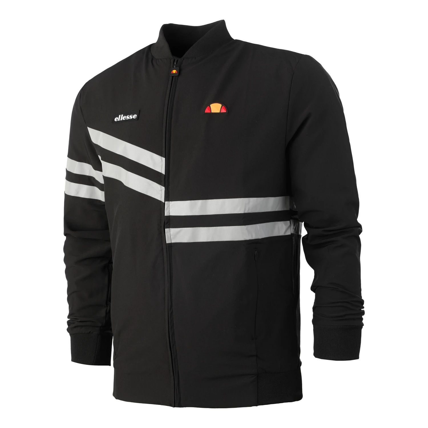 Ellesse Nano Trainingsjacke Herren - Schwarz, Silber 1 Ellesse Nano Trainingsjacke Herren - Schwarz, Silber