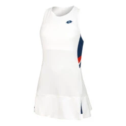 Lotto Squadra III Kleid Damen - Weiß -Tennis-Peters 03862000 000 1