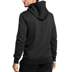 BJØRN BORG Centre Hoody Herren - Schwarz, Weiß -Tennis-Peters 04704000 12