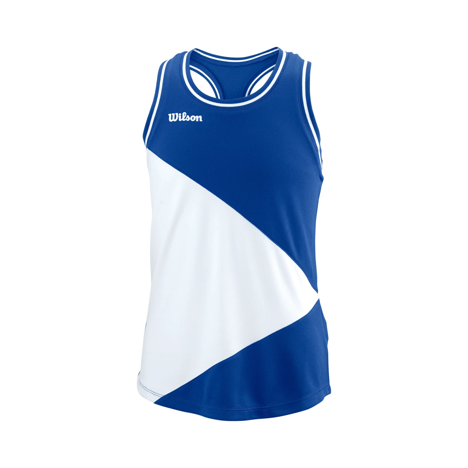 Wilson Team Tank-Top Mädchen - Blau, Weiß 1 Wilson Team Tank-Top Mädchen - Blau, Weiß