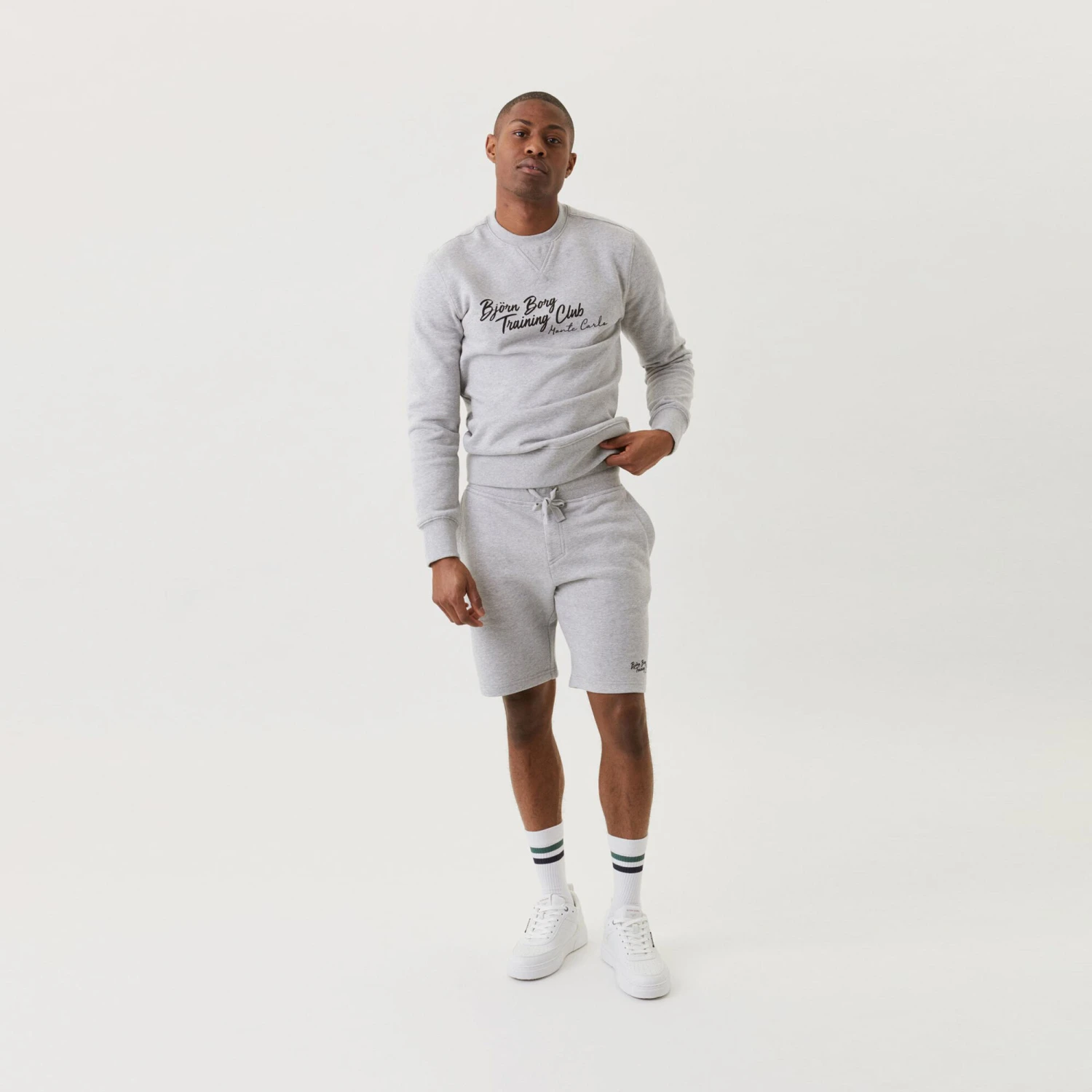 BJØRN BORG STHLM Shorts Herren - Grau 2 BJØRN BORG STHLM Shorts Herren - Grau – Bild 2
