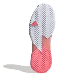 ADIDAS Adizero Ubersonic 4 Allcourtschuh Damen - Weiß, Koralle -Tennis-Peters 05415000 0 5