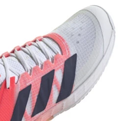 ADIDAS Adizero Ubersonic 4 Allcourtschuh Damen - Weiß, Koralle -Tennis-Peters 05415000 10