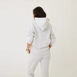 BJØRN BORG Borg Boyfriend Hoody Damen - Grau -Tennis-Peters 05462000 14