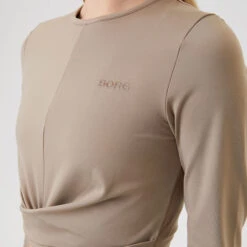 BJØRN BORG Borg Cross Longsleeve Damen - Beige -Tennis-Peters 05474000 16