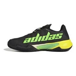 ADIDAS Barricade Sandplatzschuh Herren - Schwarz, Grün -Tennis-Peters 05543000 0 9