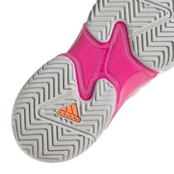 ADIDAS Barricade Allcourtschuh Damen - Hellgrau, Pink