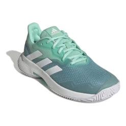 ADIDAS CourtJam Control Allcourtschuh Damen - Grün, Weiß -Tennis-Peters 05564000 000 1