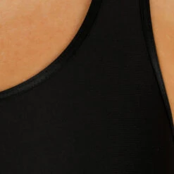 Under Armour Mid Keyhole Sport-BH Damen - Schwarz, Silber -Tennis-Peters 05564000 18