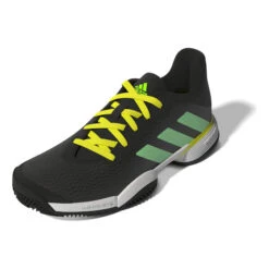 ADIDAS Barricade Sandplatzschuh Kinder - Schwarz, Grün -Tennis-Peters 05568000 000