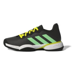 ADIDAS Barricade Sandplatzschuh Kinder - Schwarz, Grün -Tennis-Peters 05568000 0 3
