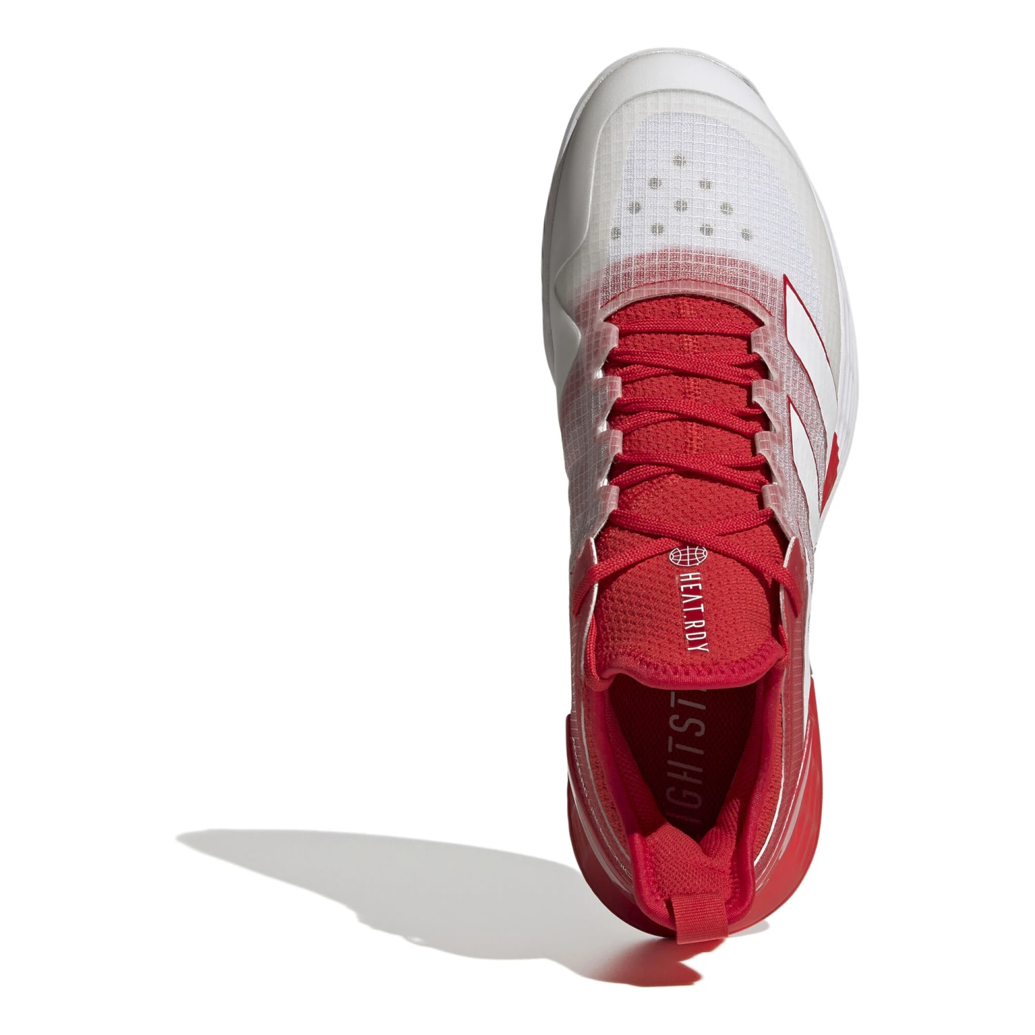 ADIDAS Adizero Ubersonic 4 Allcourtschuh Herren - Weiß, Rot 5 ADIDAS Adizero Ubersonic 4 Allcourtschuh Herren - Weiß, Rot – Bild 5