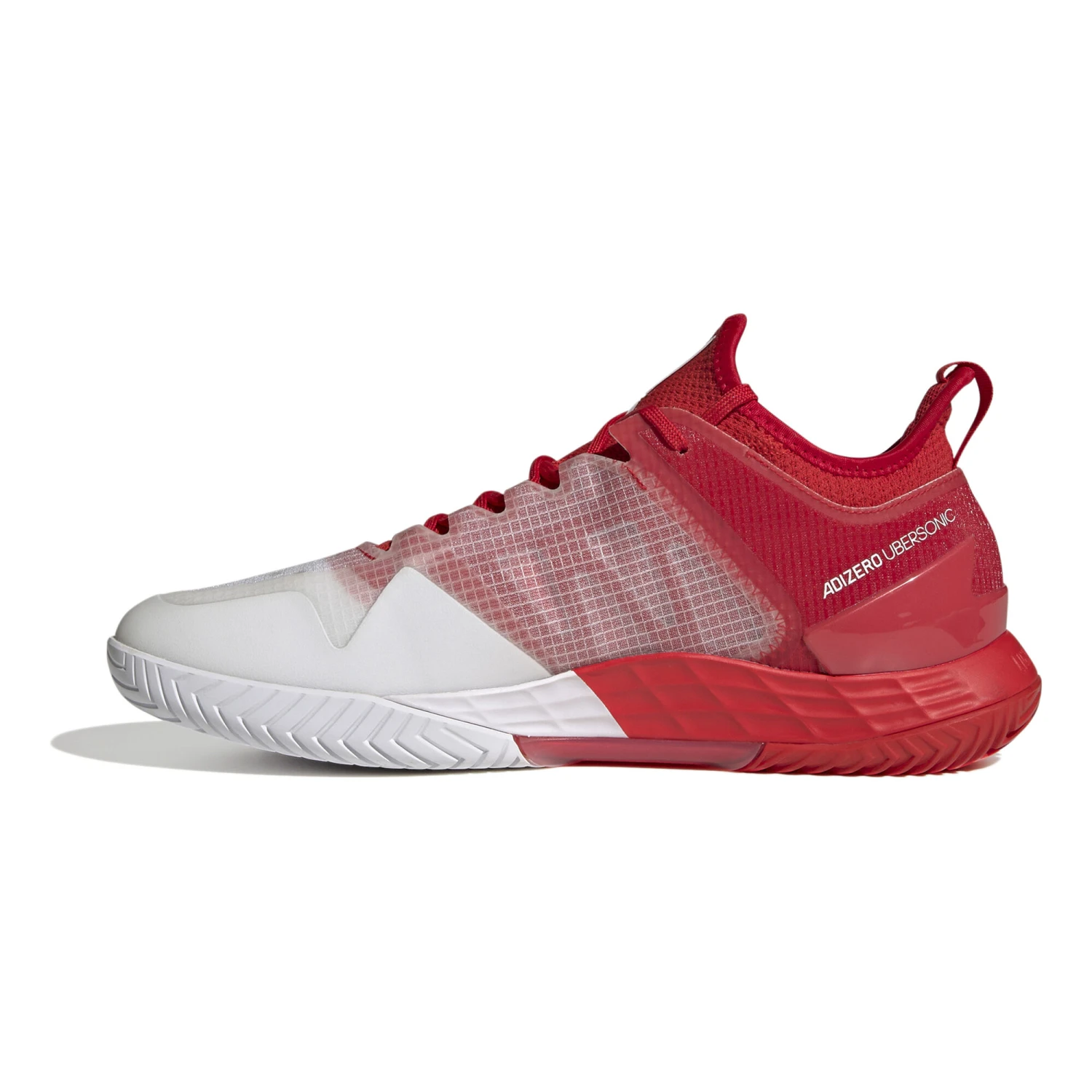 ADIDAS Adizero Ubersonic 4 Allcourtschuh Herren - Weiß, Rot 6 ADIDAS Adizero Ubersonic 4 Allcourtschuh Herren - Weiß, Rot – Bild 6