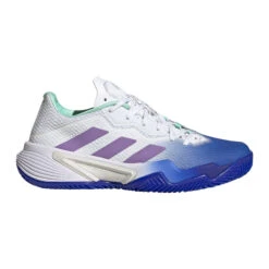 ADIDAS Barricade Sandplatzschuh Damen - Weiß, Blau -Tennis-Peters 05600000 0 1