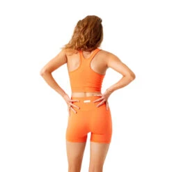 BJØRN BORG Low Seamless Sport-BH Damen - Orange -Tennis-Peters 05606000 14