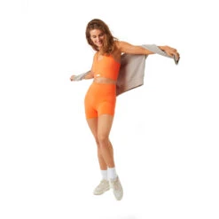 BJØRN BORG Low Seamless Sport-BH Damen - Orange -Tennis-Peters 05606000 15