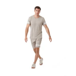 BJØRN BORG T-Shirt Herren - Beige -Tennis-Peters 05618000 15