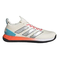 ADIDAS Adizero Ubersonic 4 Sandplatzschuh Herren - Weiß, Silber -Tennis-Peters 05746000 0 1