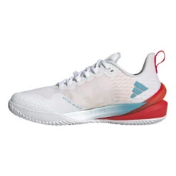 ADIDAS Adizero Cybersonic Sandplatzschuh Damen - Weiß, Orange -Tennis-Peters 05754000 0 3
