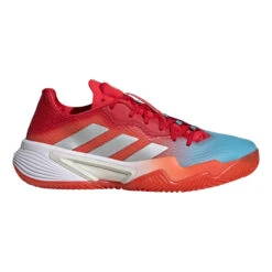 ADIDAS Barricade Sandplatzschuh Damen - Rot, Weiß 8 ADIDAS Barricade Sandplatzschuh Damen - Rot, Weiß -Tennis-Peters 05757000 0 1