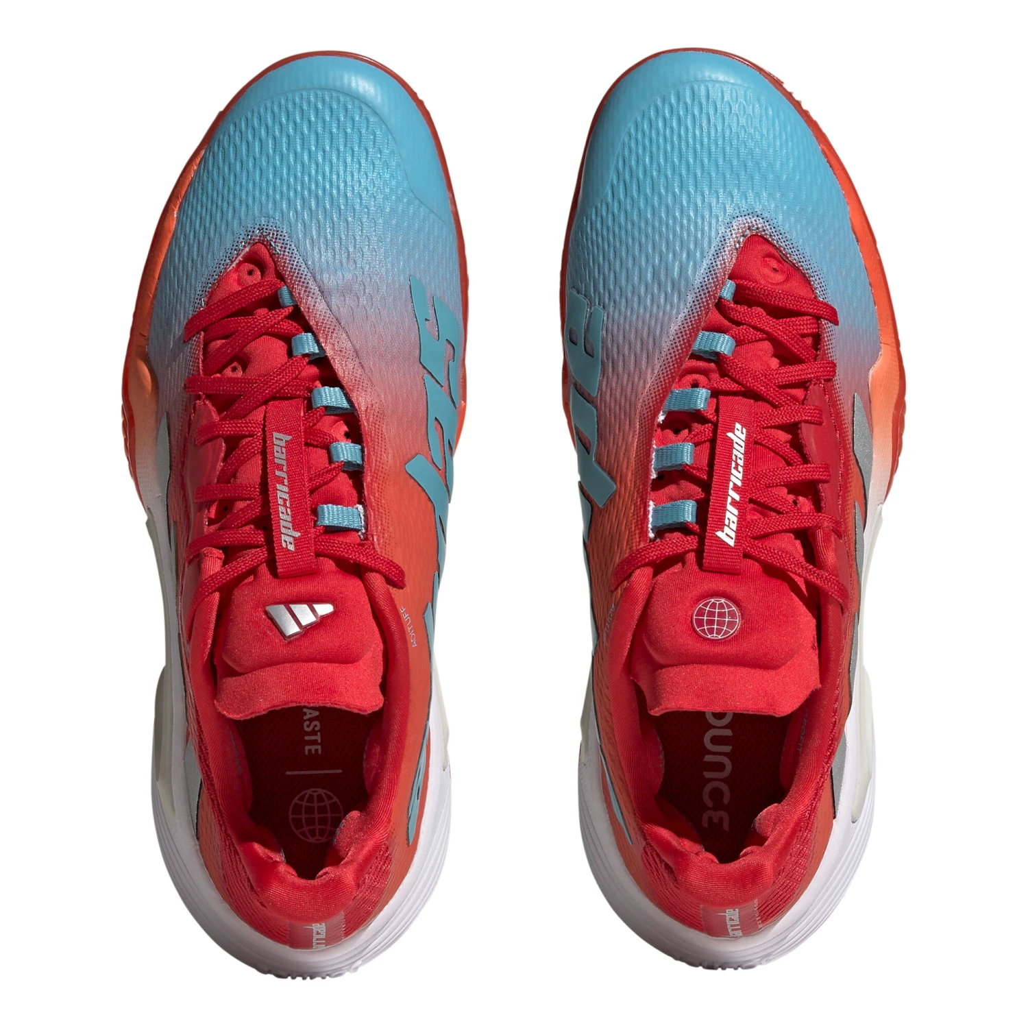 ADIDAS Barricade Sandplatzschuh Damen - Rot, Weiß 2 ADIDAS Barricade Sandplatzschuh Damen - Rot, Weiß – Bild 2