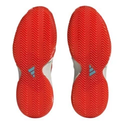 ADIDAS Barricade Sandplatzschuh Damen - Rot, Weiß 7 ADIDAS Barricade Sandplatzschuh Damen - Rot, Weiß -Tennis-Peters 05757000 0 5