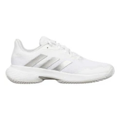 ADIDAS Court Jam Control Sandplatzschuh Damen - Weiß, Silber -Tennis-Peters 05822000 0 1