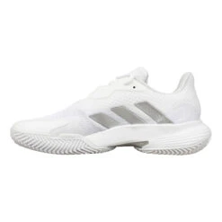 ADIDAS Court Jam Control Sandplatzschuh Damen - Weiß, Silber