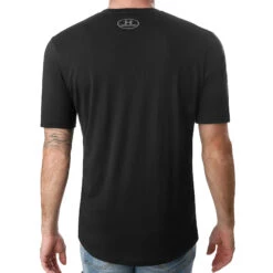 Under Armour Sportstyle Left Chest T-Shirt Herren - Schwarz, Dunkelgrau -Tennis-Peters 06099000 15
