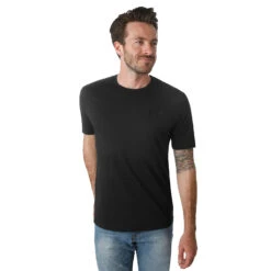 Under Armour Sportstyle Left Chest T-Shirt Herren - Schwarz, Dunkelgrau -Tennis-Peters 06099000 16