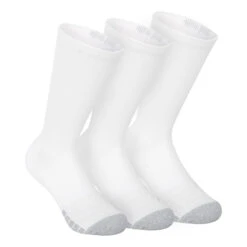 Under Armour Heatgear Crew Sportsocken 3er Pack - Weiß, Grau -Tennis-Peters 06522000 000