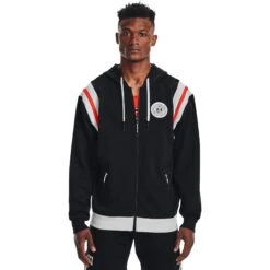 Under Armour Rival Alma Mater Sweatjacke Herren - Schwarz -Tennis-Peters 07743000 10